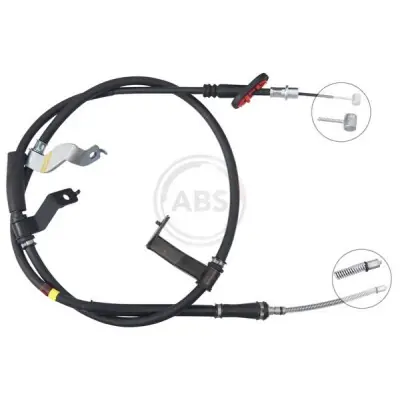 Compra Ahora Cable de accionamiento, freno de estacionamiento A.B.S. K17508